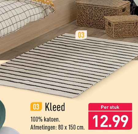 Kleuterschool Zinloos Vouwen vloerkleed folder aanbieding bij Aldi - details