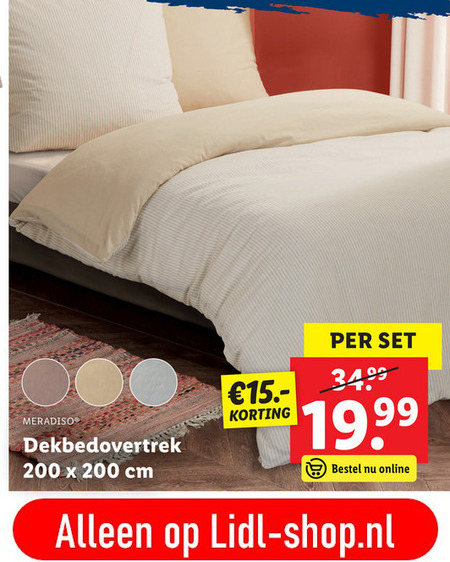 Meradiso   dekbedovertrek folder aanbieding bij  Lidl - details