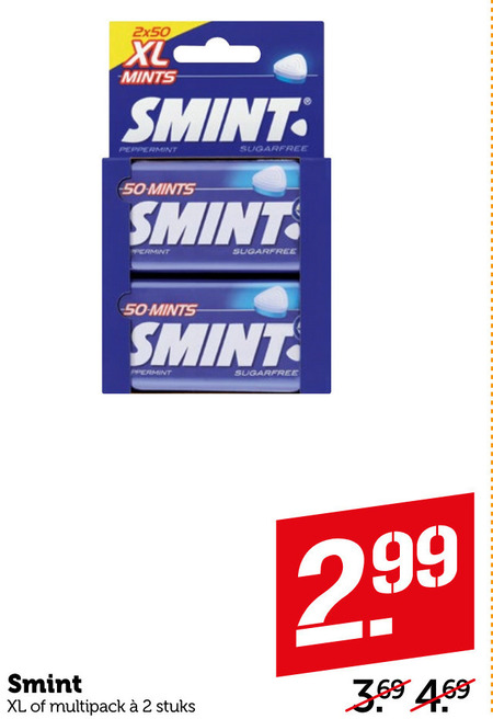 Smint   kauwgom folder aanbieding bij  Coop - details