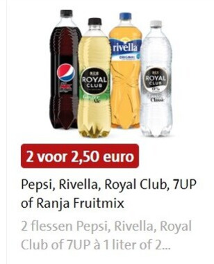 Pepsi   cola, frisdrank folder aanbieding bij  Jumbo - details