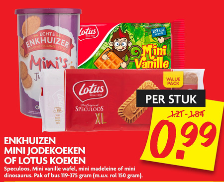 Enkhuizer   speculaas, kinderbiscuit folder aanbieding bij  Dekamarkt - details