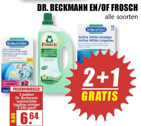 Beckmann   allesreiniger, vlekkenverwijderaar folder aanbieding bij  MCD Supermarkt Basis - details