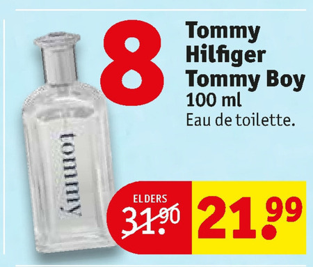 Tommy Hilfiger   eau de toilette folder aanbieding bij  Kruidvat - details