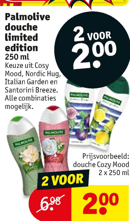 Palmolive   douchegel folder aanbieding bij  Kruidvat - details