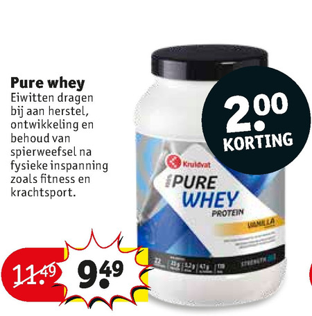 Kruidvat Huismerk   sportvoeding folder aanbieding bij  Kruidvat - details