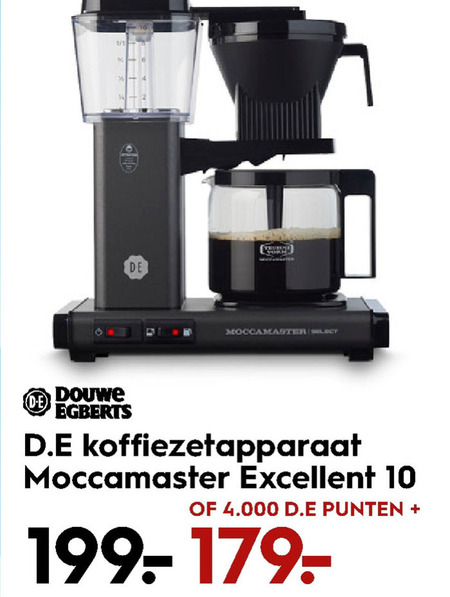 Afleiding Subtropisch piano Douwe Egberts koffiezetapparaat folder aanbieding bij Blokker - details