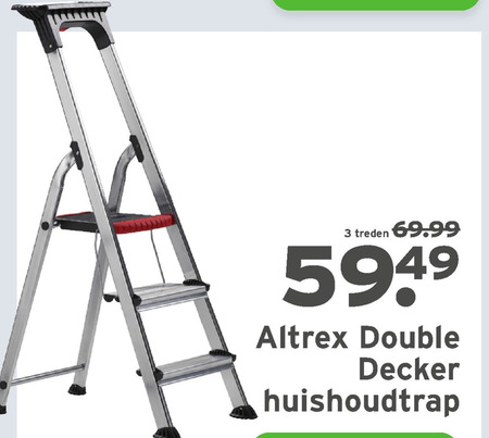 Altrex   huishoudtrap folder aanbieding bij  Gamma - details