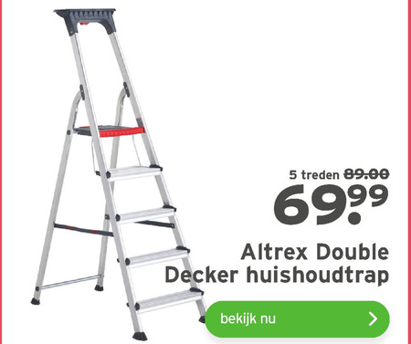 Altrex   huishoudtrap folder aanbieding bij  Gamma - details