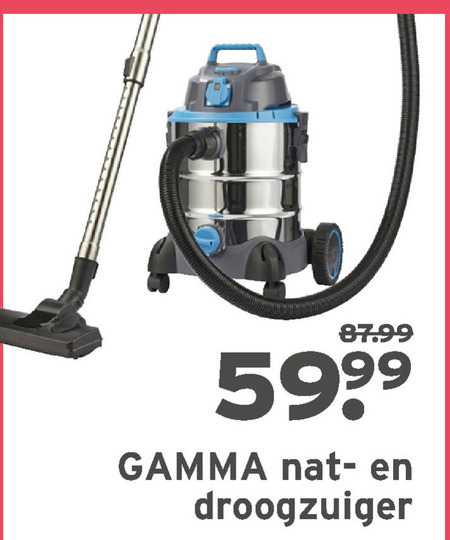 Gamma Huismerk   alleszuiger folder aanbieding bij  Gamma - details