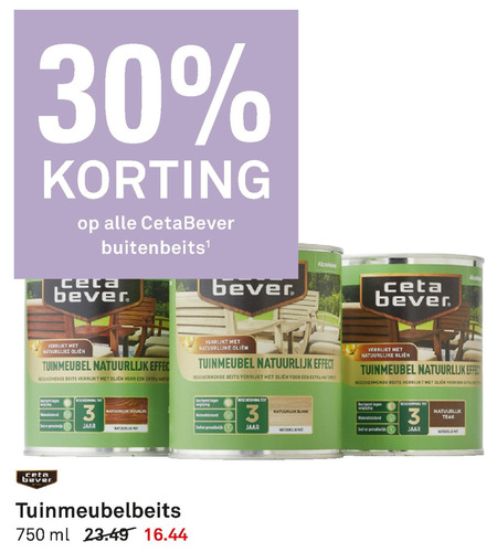 Cetabever   beits folder aanbieding bij  Karwei - details