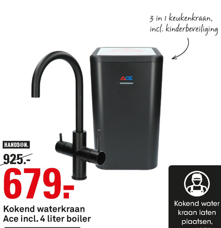 Handson   inbouwboiler folder aanbieding bij  Karwei - details