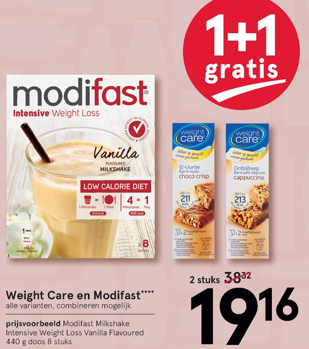 WeightCare   afslankmaaltijd folder aanbieding bij  Etos - details