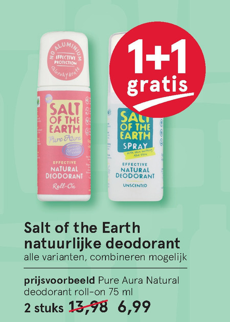 Salt of the Earth   deodorant folder aanbieding bij  Etos - details