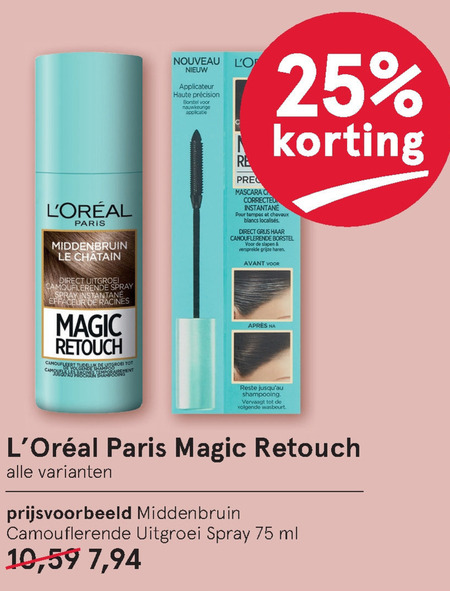 L Oreal   haarkleuring folder aanbieding bij  Etos - details