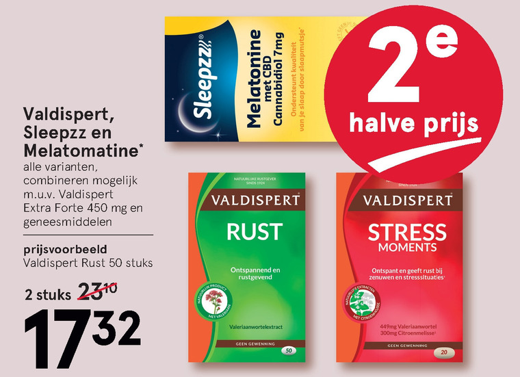 Valdispert   voedingssupplement folder aanbieding bij  Etos - details