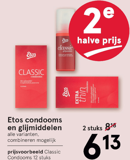 Etos Huismerk   condooms, erotiek folder aanbieding bij  Etos - details