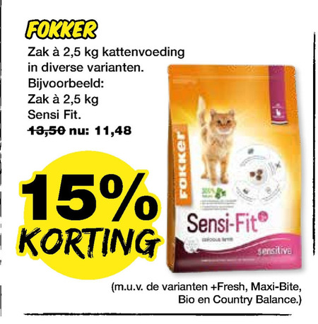 Fokker   kattenvoer folder aanbieding bij  Jumper - details