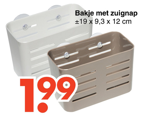 Tirannie geleider ledematen zeepbakje folder aanbieding bij Wibra - details