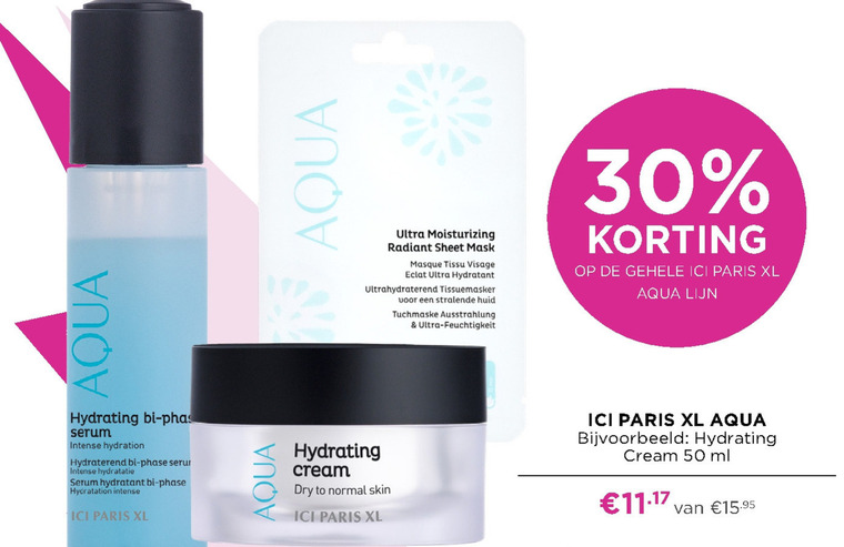 ik ontbijt Spektakel Fysica dagcreme folder aanbieding bij Ici Paris XL - details