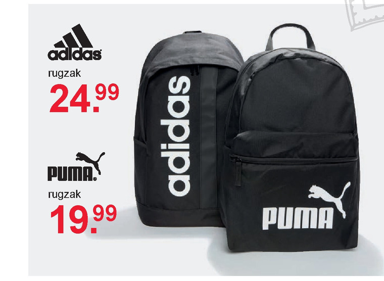 Puma   rugtas folder aanbieding bij  Scapino - details