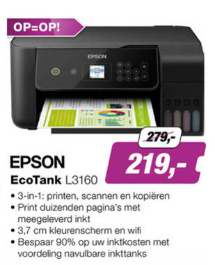 Epson   all-in-one printer folder aanbieding bij  EP Electronic Partner - details