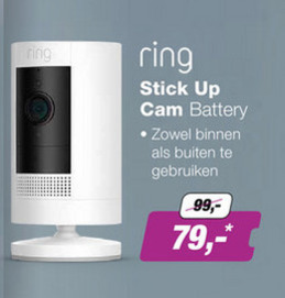 Ring   beveiligingscamera folder aanbieding bij  EP Electronic Partner - details