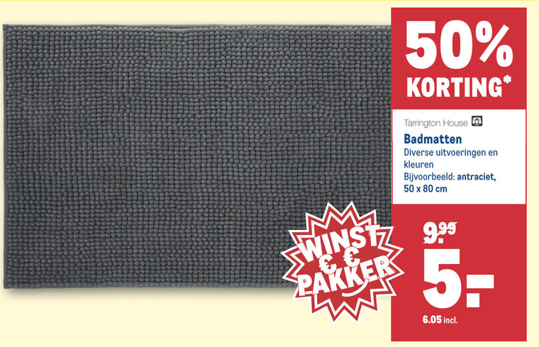 Tarrington House   badmat folder aanbieding bij  Makro - details