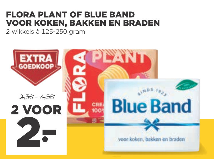 FloraPlant   margarine, olie en vetten folder aanbieding bij  Jumbo - details