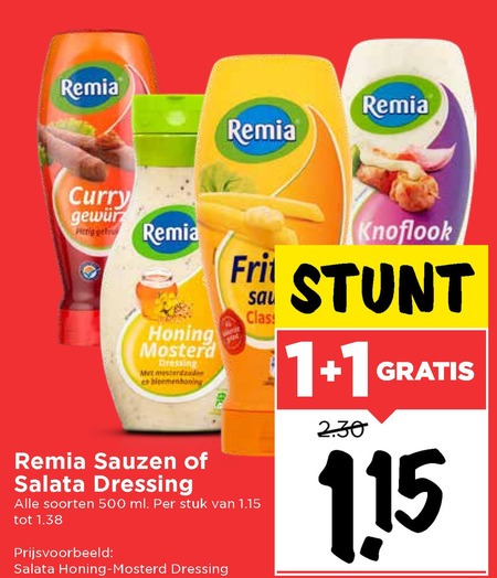 Remia   mayonaise, dressing folder aanbieding bij  Vomar - details