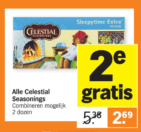 Celestial   thee folder aanbieding bij  Albert Heijn - details