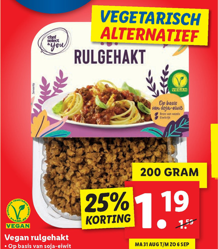 Chef Select and You   vegetarisch folder aanbieding bij  Lidl - details