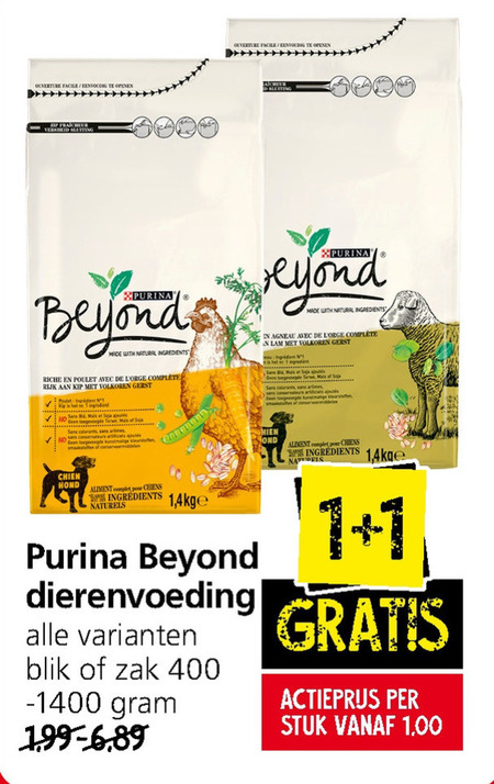 Beyond Simply   hondenvoer folder aanbieding bij  Jan Linders - details