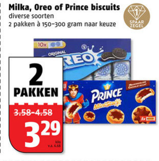 Milka   biscuits folder aanbieding bij  Poiesz - details