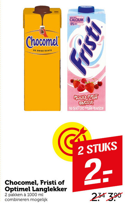 Chocomel   melkdrank, chocolademelk folder aanbieding bij  Coop - details