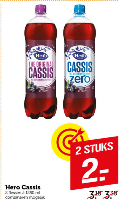 Hero   frisdrank folder aanbieding bij  Coop - details