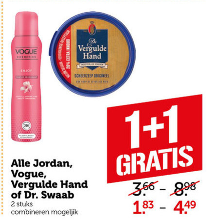 De Vergulde Hand   tandenstokers, deodorant folder aanbieding bij  Coop - details