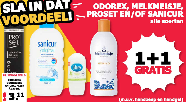 ProSet   badschuim, hairspray folder aanbieding bij  MCD Supermarkt Basis - details