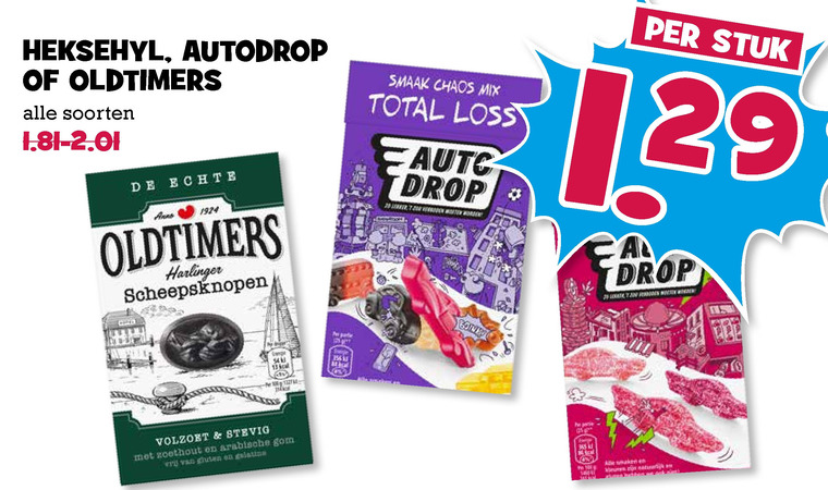 Autodrop   snoep, drop folder aanbieding bij  Boons Markt - details