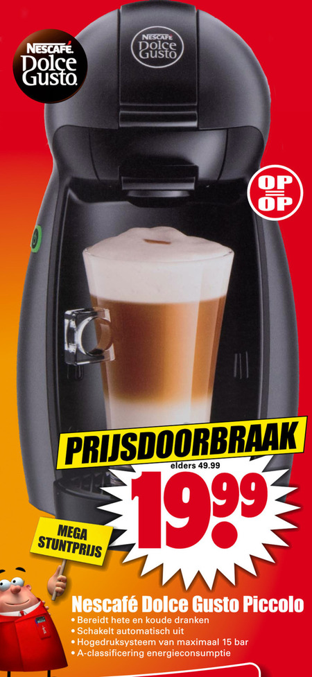 Krups   dolce gusto apparaat folder aanbieding bij  Dirk - details