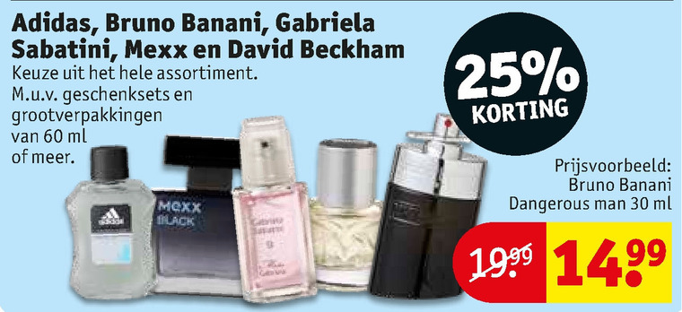 Adidas   eau de toilette folder aanbieding bij  Kruidvat - details