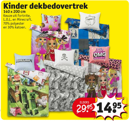 L.O.L. Surprise   kinderdekbedovertrek folder aanbieding bij  Kruidvat - details