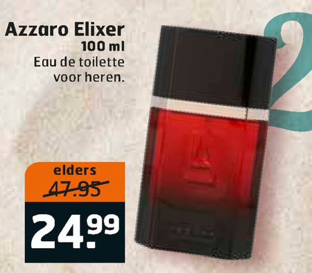 Azzaro   eau de toilette folder aanbieding bij  Trekpleister - details