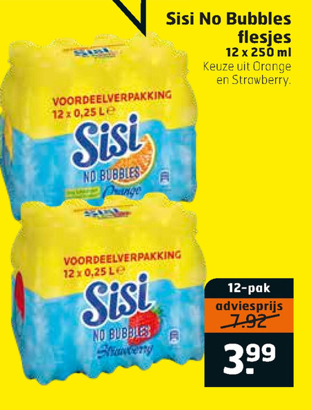 Sisi   frisdrank folder aanbieding bij  Trekpleister - details