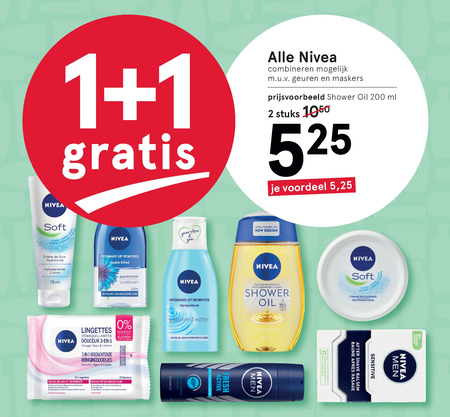 Nivea   deodorant folder aanbieding bij  Etos - details