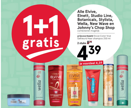 Elvive   shampoo folder aanbieding bij  Etos - details