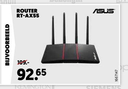 Asus   wireless router folder aanbieding bij  Mediamarkt - details