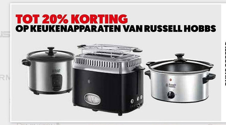 Russell Hobbs   broodrooster folder aanbieding bij  Mediamarkt - details