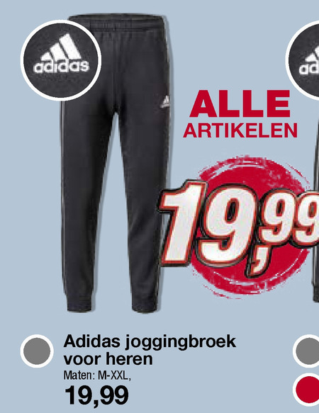 heren joggingbroek folder aanbieding bij Kik - details