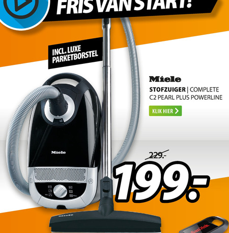 Miele   stofzuiger folder aanbieding bij  Expert - details