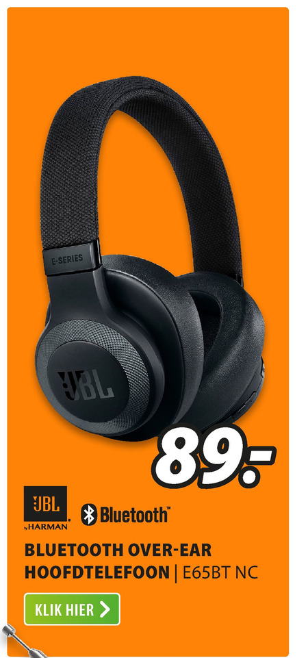 JBL   koptelefoon folder aanbieding bij  Expert - details